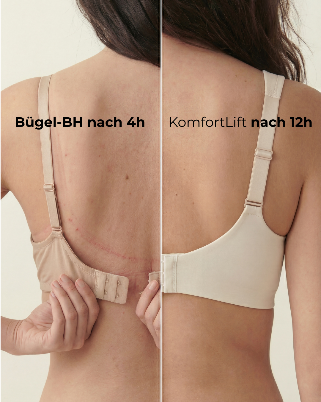 Lifted. KomfortLift BH – Endlich kein Bügel mehr auf den Rippen